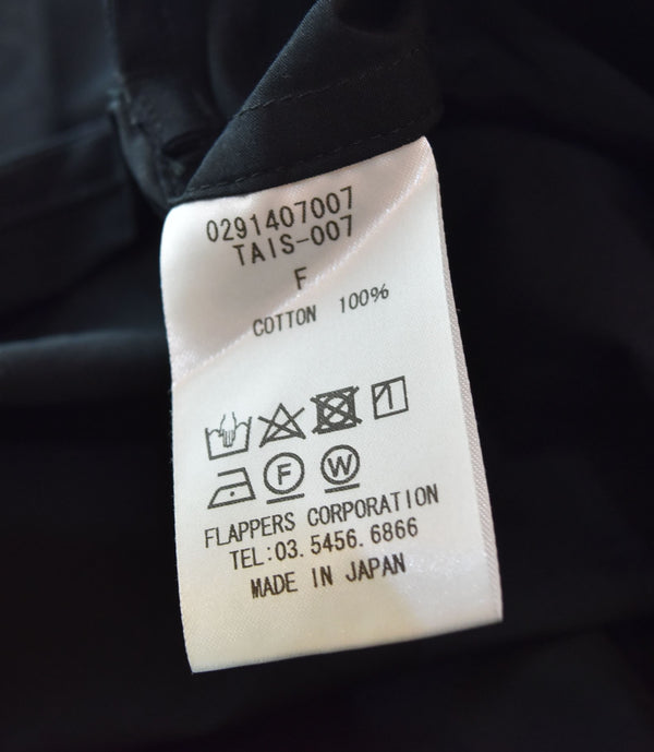 ティッカ TICCA コットンフレンチスリーブワンピース 0291407007 TAIS-007 ワンピース ブラック フリーサイズ 103LT-132