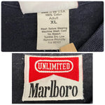 【曜日割引対象外】 ヴィンテージ vintage 90's マルボロ Marlboro LIZARD USA製 ポケット Tシャツ ブラック XLサイズ 201MT-4511 VB