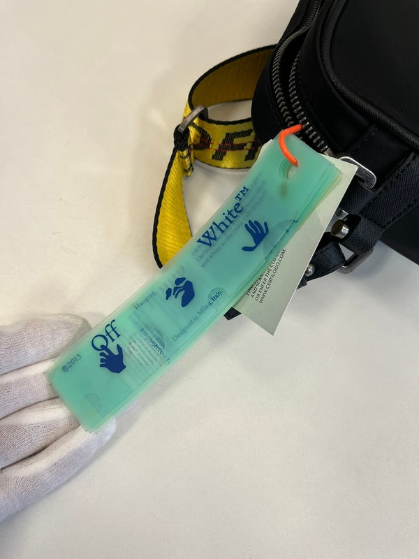 オフホワイト OFF-WHITE NYLON Belt bag ナイロン ベルト ショルダーバッグ 黒 OMNA110F20FAB001 バッグ メンズバッグ ショルダーバッグ・メッセンジャーバッグ ブラック 101bag-217