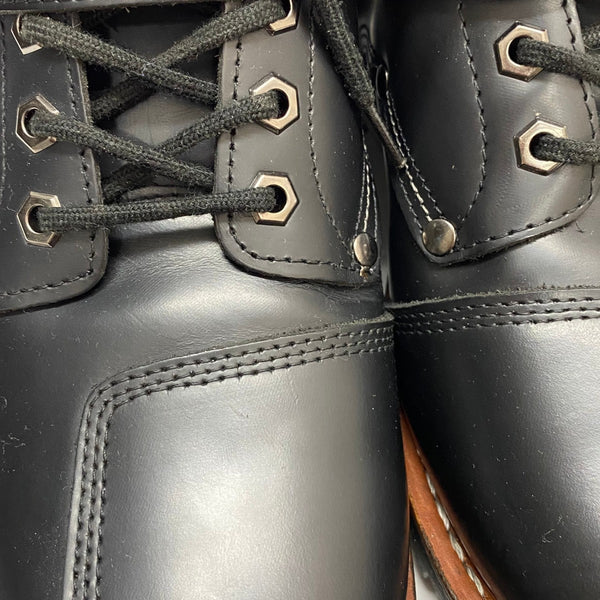 アヴィレックス AVIREX YAMATO バイカーブーツ メンズ靴 ブーツ エンジニア ブラック 27.5cmサイズ 201-shoes1359