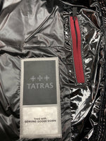 タトラス TATRAS 20AW FASANELLA ファサネラ ロング ダウン コート シャイニー ナイロン BLACK 黒 LTLA20A4175-D コート ロゴ ブラック SIZE03 104LT-33