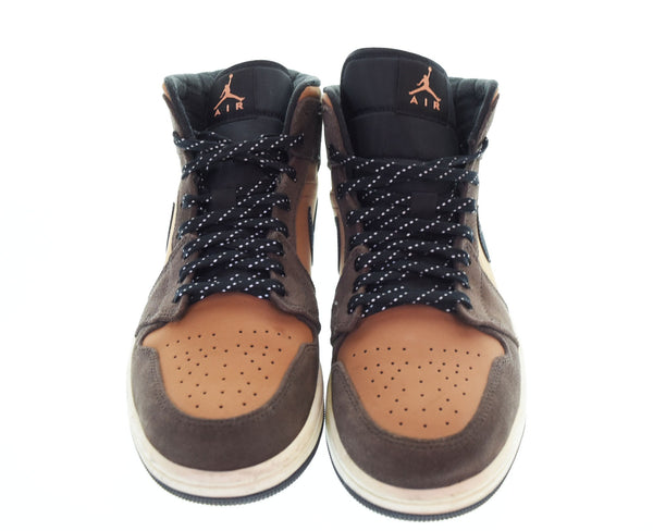 ナイキ NIKE AIR JORDAN 1 MID エア ジョーダン 1 ミッド シーズナルエディション ダークチョコレート  DC7294-200  メンズ靴 スニーカー ブラウン 29cm 103S-1105