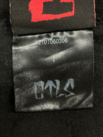 カタリスト CVTVLIST Bad Killer Tee バッド キラー Tシャツ CTLS 半袖 カットソー 黒 サイズ 1 Tシャツ ロゴ ブラック 104MT-1143