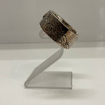 【曜日割引対象外】 【中古】マウントヒル Mt.hill Stamped Rose Cuff バングル メンズジュエリー・アクセサリー バングル シルバー 201goods-578 VB
