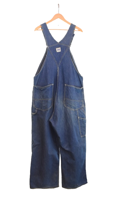 40's ハウスタグ Lee オーバーオール リー Lee 40s 91-SB DENIM OVERALL ハウスタグ 40's デニム