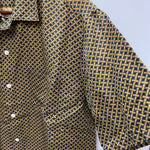 【曜日割引対象外】 ラルフローレン Polo By Ralph Lauren 90's BONNARD シルク リネン 半袖シャツ イエロー Mサイズ 201MT-4540 VB