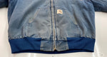 カーハート Carhartt 90's USA製 active jacket アクティブ ジャケット フェード 青 ジャケット ロゴ ブルー 104MT-2126