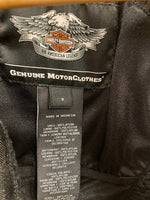 ハーレーダビッドソン Harley-Davidson RIDING GEAR ライディングギア ライディングジャケット バイカー 黒 ロゴ プロテクター 98356-11VM ジャケット ブラック Sサイズ 101MT-3059