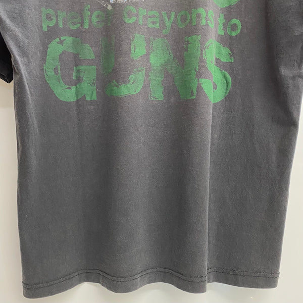 【曜日割引対象外】 ヴィンテージ vintage 90's パールジャム PEARL JAM CHOICES KIDS GUNS 1992 JERZEES USA製 Tシャツ ブラック XLサイズ 201MT-3931 VB