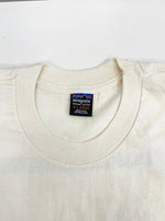 パタゴニア PATAGONIA 90s Vintage USA製 ヴィンテージ FARMER Tee プリントTシャツ 生成り ナチュラル XL Tシャツ ホワイト LLサイズ 101MT-4707