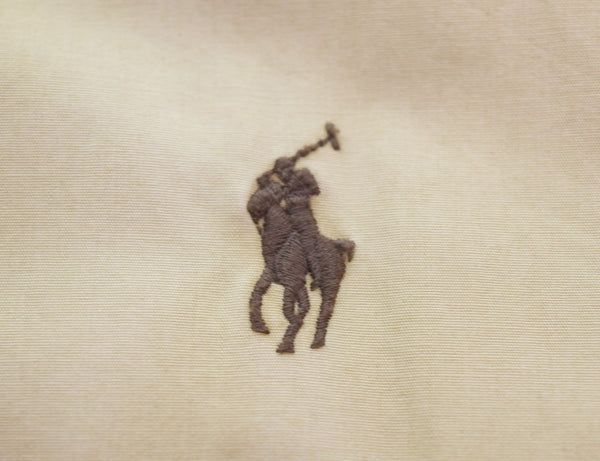 ラルフローレン RalphLauren 90s スウィングトップ ブルゾン 中綿 チンストラップ TALONジッパー ジャケット ベージュ LLサイズ 103MT-2630