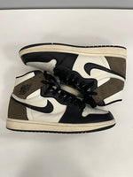 ジョーダン JORDAN NIKE AIR JORDAN 1 High OG AJ1 Sail Dark Mocha Black エアジョーダン ダークモカ ブラック 555088-105 メンズ靴 スニーカー ブラウン 27.5 101sh-2289