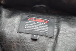 フブ FUBU ECO LEATHER PUFFER JACKET エコレザーパファージャケット レザーダウンジャケット フェイクレザー  FAM-42302 ジャケット ブラック Sサイズ 103MT-2152
