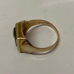 【曜日割引対象外】 【中古】ヴィンテージ vintage 19号 PD 10K リング メンズジュエリー・アクセサリー 指輪・リング ゴールド 201goods-808 VB