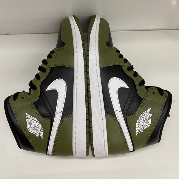 ナイキ NIKE AIR JORDAN 1 MID DQ8426-092 メンズ靴 スニーカー カーキ 29.0cmサイズ 201-shoes1268