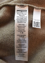 パタゴニア PATAGONIA 25SS スウェット 前V ガゼット ORGANIC COTTON 22765SP25 スウェット ベージュ LLサイズ 103MT-3408