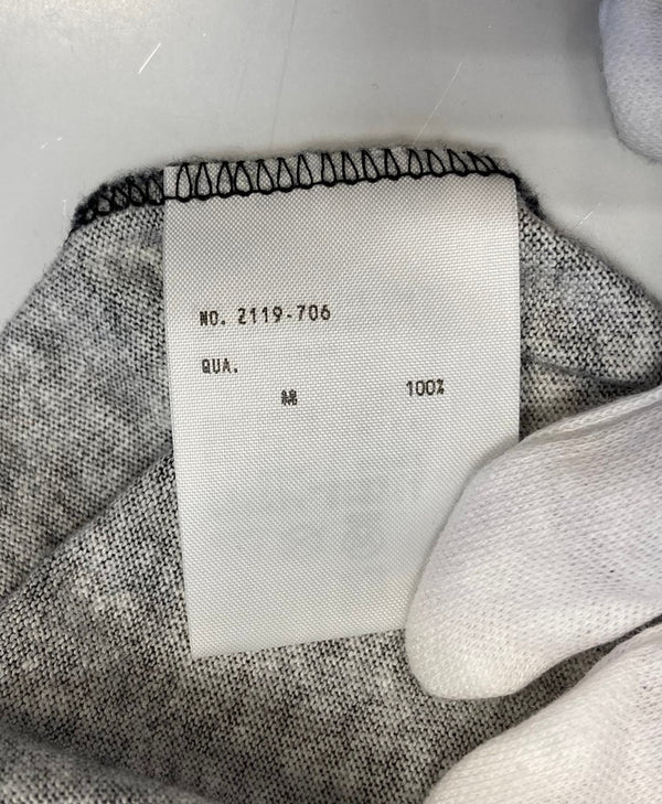 ラッドミュージシャン LAD MUSICIAN FLOWER BIG T-SHIRT フラワービッグTシャツ 花柄 ビッグT トップス カットソー  黒 日本製 2119-706 サイズ46 Tシャツ プリント ブラック 101MT-4394