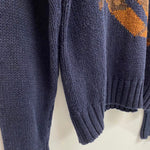 【曜日割引対象外】 ラルフローレン POLO RALPH LAUREN ポロベア HAND KNIT ニット セーター ネイビー Mサイズ 201MT-4270 VB