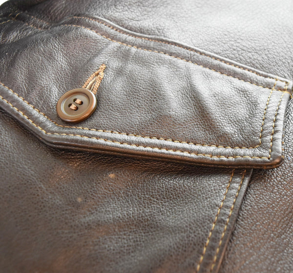 アビレックス AVIREX G-1 レザー フライトジャケット ムートン ボア ブルゾン  42 ジャケット 103MT-3510