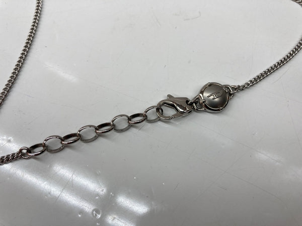 ディーゼル DIESEL DOG TAG NECKLACE ドッグ タグ ネックレス ロゴプレート ペンダント 銀 DX1116040 メンズジュエリー ネックレス・ペンダント ロゴ シルバー 104A-77