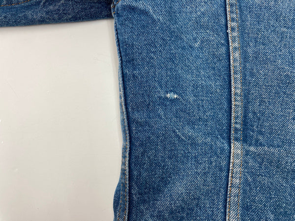 リーバイス Levi's 70s 70年代 ボアジャケット デニム Gジャン トラッカージャケット ボタン裏52 青 紺 サイズ 36 ジャケット 無地 ネイビー 104MT-1990