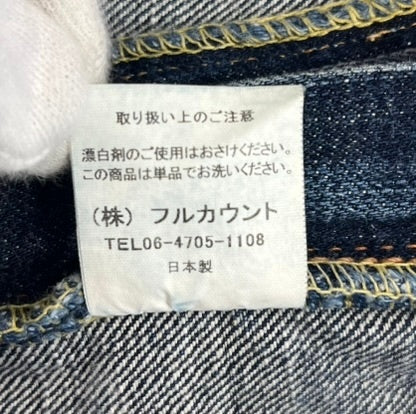 フルカウント FULLCOUNT Tapered Denim テーパード デニムパンツ 1110Z デニム ネイビー W32×L34 101MB-608