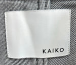 カイコ KAIKO BOX DENIM LOOSE ボックス デニム ルーズ KAIKO-PT-019 デニム ブラック 2サイズ 201MB-707