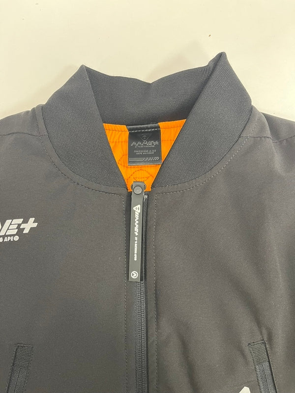 ア ベイシング エイプ A BATHING APE AAPE MA-1 フライトジャケット ボンバージャケット リバーシブル APE BAPE エイプ ジャケット ブラック 101MT-5297