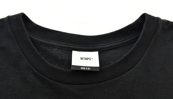 ダブルタップス WTAPS 22SS 40PCT UPARMORED 長袖Tシャツ 黒 1 ロンT ブラック 103MT-1362