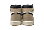 ナイキ NIKE 24年製 WMNS AIR JORDAN 1 HIGH OG エア ジョーダン ハイ AJ1 バスケ シューズ 白 薄茶 黒 FD2596-021 レディース靴 スニーカー ベージュ 24cm 104S-804