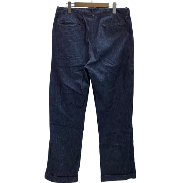 【曜日割引対象外】 アットラスト AT LAST & CO デニム トラウザーパンツ デニム ブルー 32サイズ 201MB-1000 VB