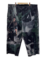 ヨウジヤマモト Yohji Yamamoto BLACK Scandal 22SS 女囚さそり701号 さそり WAIST STRING PANTS ワイド パンツ 梶芽衣子 東映 総柄 HG-P23-054 ボトムスその他 マルチカラー サイズ 1 104MB-335