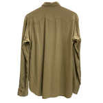 【曜日割引対象外】 ヴィンテージ vintage 40's FORBES ウエスタンシャツ 長袖シャツ ベージュ 201MT-4422 VB