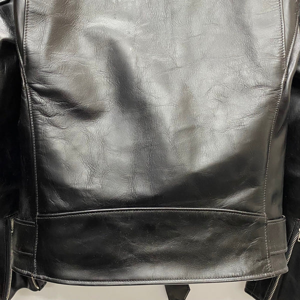 【曜日割引対象外】 ショット Schott スペシャルホースハイド ワンスター ダブルライダース 7544 ジャケット ブラック 36サイズ 201MT-3636 VB