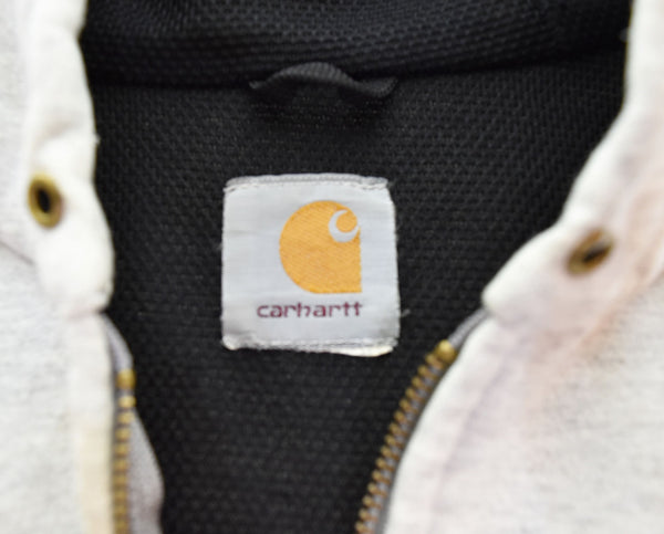 カーハート carhartt スウェットジップアップパーカー 裏地メッシュ グレー パーカ グレー 103MT-2843