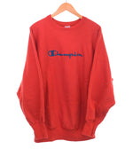 チャンピオン Champion 90s 90's 刺繍タグ REVERSE WEAVE リバースウィーブ USA製 script logo スクリプト ロゴ XL スウェット レッド 103MT-2619