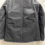 【曜日割引対象外】 カーハート Carhartt トラディショナルコート 企業ロゴ ダック ジャケット ブラック Sサイズ 201MT-4607 VB