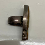 【中古】ナバホ NAVAJO D刻印 Sterling刻印 SILVER カラーストーン 17号 メンズジュエリー・アクセサリー インディアンジュエリー 指輪・リング シルバー 201goods-813