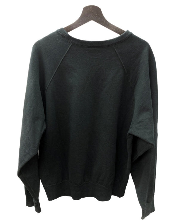 サブカルチャー Subculture DEVIL CREW NECK SWEAT デビル クルーネック スウェット トレーナー ラグラン 黒 サイズ2 スウェット プリント ブラック 104MT-1534