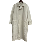 【曜日割引対象外】 ミリタリー MILITARY 西ドイツ ホワイトモールスキン ジャケット コート ホワイト 50サイズ 201MT-4609 VB