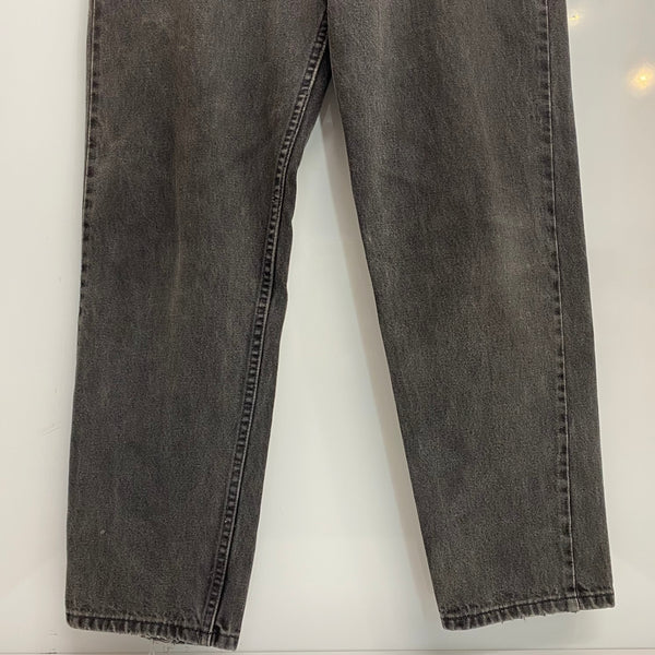 【曜日割引対象外】 リーバイス Levi's 90's 560 LOOSE FIT STRAIGHT LEG USA製 後染めブラック デニム ブラック Mサイズ 201MB-981 VB