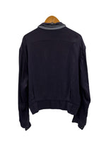 ヴィンテージ vintage 50s 50's 50年代 レーヨン ギャバジンジャケット 絣 かすり ギャバ SERVAL ZIPPER VINTAGE ヴィンテージ 青 ジャケット ブルー 101MT-5198