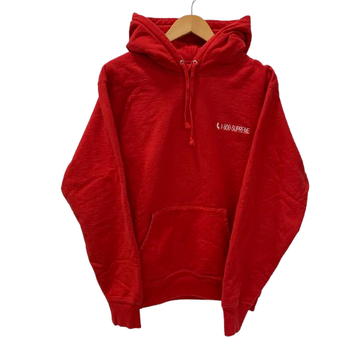 シュプリーム SUPREME 1-800 Hooded Sweatshirt パーカ レッド Mサイズ 201MT-3867