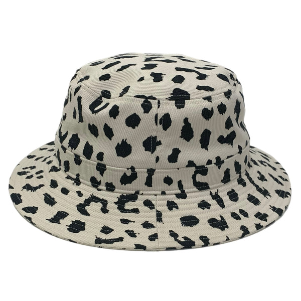 【中古】ワコマリア WACKO MARIA BUCKET HAT バケットハット レオパード柄 21FW-WMA-HA02 帽子 メンズ帽子 ハット ホワイト Lサイズ 201goods-659