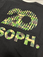 ア ベイシング エイプ A BATHING APE ×SOPHNET. SOPH.20 BAPE HEAD TEE ソフネット 黒 Tシャツ ブラック Lサイズ 101MT-5352