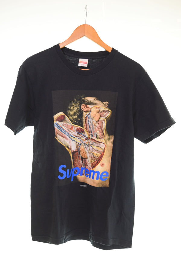 アンダーカバー UNDERCOVER Supreme シュプリーム 16AW Anatomy Teeアナトミー プリント Tシャツ Tシャツ ブラック Mサイズ 103MT-2782