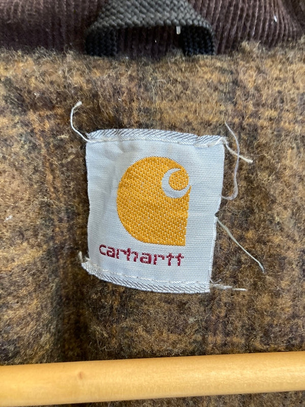 カーハート Carhartt チョアコート  ブランケットライナー 茶 ジャケット ブラウン 101MT-3584