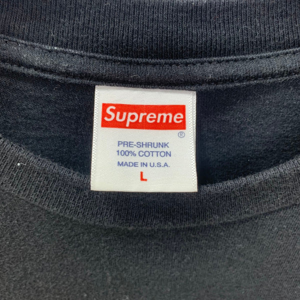 シュプリーム SUPREME Milano Tee Tシャツ ブラック Lサイズ 201MT-4044