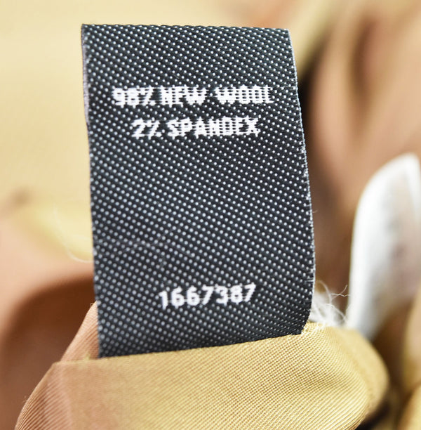 マックスマーラー MAX MARA LYCRA wool coat ウールコート茶 42 コート ブラウン 103MT-2256