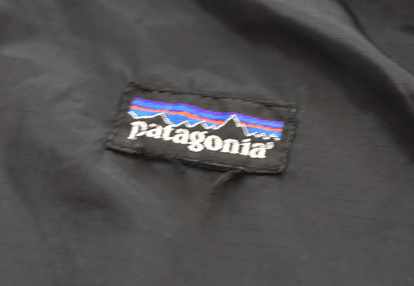 パタゴニア PATAGONIA 95年製 90s USA製 シンチラオーバーシャツ フリースシャツ フリースジャケット 21200F5 長袖シャツ ブラック 103MT-2483